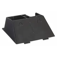 Replacement spout cover for select HOSHIZAKI ice machines. Shields the dispensing spout from debris and contamination to support sanitary operation. Used in commercial kitchens, hotels, and foodservice environments.