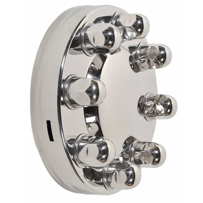 PHOENIX Replacement Front Hub Cover for 16 in/16.5 in Wheels, 8 Lugs (PU168FHC) - Fleet and Vehicle Maintenance