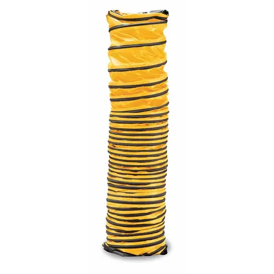 ALLEGRO 9650-15 Ventilation Duct for Confined Spaces, 15 ft, Yellow - Ducts for Confined Spaces