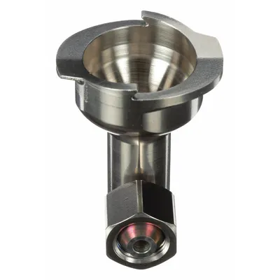 3M PPS Spray Gun Cup Adapter, Stainless Steel, 1/4 in Thread, Type 10 - Adapters for Spray Gun Cups