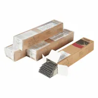 E6013 mild steel electrode for sheet metal welding with low amperage. Measures 1/8 in x 14 in, 10 lb package. As-welded tensile strength 79 ksi, yield strength 66 ksi. Suitable for fabrication, repair, and light structural work