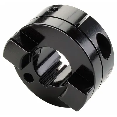 RULAND MANUFACTURING Motion Control Coupling Hub: 0.5° Angular Misalignment - Clamp-On Oldham Coupling Hubs for Keyed Shafts