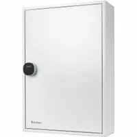 Key Cabinet: 200 Key Capacity, Card Swipe Lock, Steel, Gray, 21 3/4 in Ht, 14 3/4 in Wd, 5 1/2 in Dp (MPN CB13716)