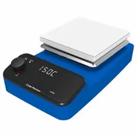 COLE PARMER Hot Plate: US Std Plug Type, 5 7/8 in Plate Wd, 5 7/8 in Plate Lg, Rectangular, Ceramic (MPN 04806-30)