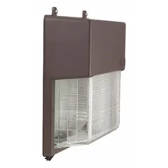 Replacement lens and door assembly for EXO wall pack fixtures. Overall length 14 7/8 inches. Used to restore light output and enclosure integrity in outdoor wall-pack lighting.