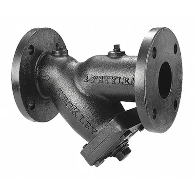 KECKLEY 61FFY-CI125P34-FBI-A7 Cast Iron Y Strainer - Cast Iron Y Strainers