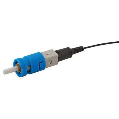 HUBBELL PREMISE WIRING FCSTSM12 ST Simplex Fiber Optic Connector, 12-Pack - Fiber Optic Connectors