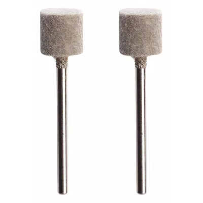 DREMEL Polishing Wheel: Polishing Wheel, Mounted, Cylinder, 1/2 in Head Dia, Silicone Carbide - Polishing Points & Pads for Rotary Tools
