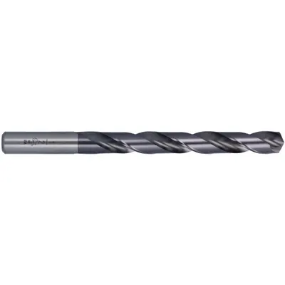 CHICAGO-LATROBE Jobber Length Drill Bit: #20, 135° Split Point, TiCN-Coated HSS - NAS-Spec High-Speed Steel Jobber-Length Drill Bits for Aerospace