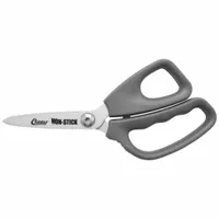 CLAUSS Shear: Right-Hand, 10 in Overall Lg, Straight, Stainless Steel, Pointed, Grey (MPN 19973)
