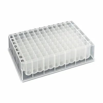 MTC BIO Deep-Well Well Plate: Non-Sterile, 96 Wells, 1.6 mL, 8.2 mm Dia, RNase/DNase Free - Deep Well Plates