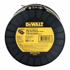 Replacement string trimmer line for use with compatible string trimmers. Designed for cutting grass and weeds in landscaping and grounds maintenance. Sold as a retail packaged part.