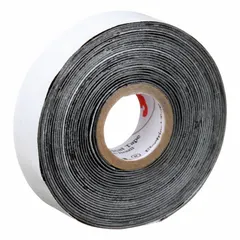 Vinyl and mastic tape, 5 yards long, 30 mil thick, with 500 V/mil dielectric strength. Used for sealing and insulating electrical connections in industrial environments, including motor lead connections, bus bar insulation, and cable splicing where moisture protection is required.
