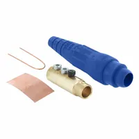 Single Pole Inline: Female, Blue, 600V AC/600V DC, 400 A, Double Set Screw Termination, 18 Series (MPN 18D33-UB)