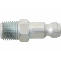 SPEEDAIRE Quick Connect Hose Coupling: 3/8 in Body Size, 3/8 in Hose Fitting Size, MNPT, Male (MPN 30E734)