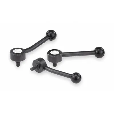 KIPP Low-Profile Adjustable Tension Lever with Threaded Stud - Low-Profile Adjustable Tension Levers with Threaded Stud