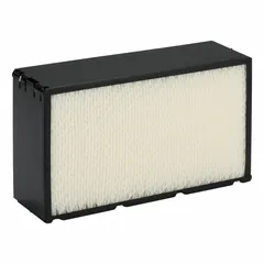 Replacement pad for portable humidifiers, constructed from cellulose and plastic. Designed to absorb water and facilitate evaporation. Includes one pad. Compatible with models 33TN59/35XG45 and manufacturer model number 4D7800.