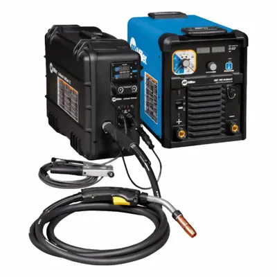 MILLER ELECTRIC XMT 400 Multiprocess Welder Package with - Miller XMT