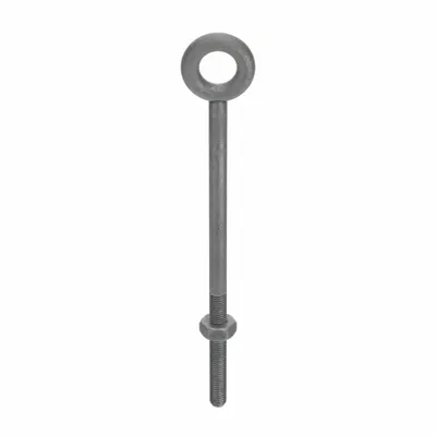 KEN FORGING Machinery Eye Bolt: Without Shoulder, Steel, Galvanized, 5/8"-11 Thread Size - Machinery Eye Bolts without Shoulder