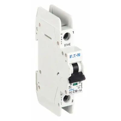 EATON FAZ-C10/1-NA-SP C-Curve 1-Pole UL489 Miniature Circuit Breaker - C-Curve, 1-Pole UL489 DIN Rail-Mount Miniature Circuit Breakers