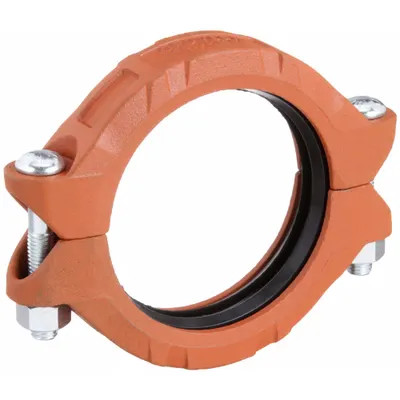 GRUVLOK 6 in x 6 in Grooved Pipe Coupling - Grooved Pipe Couplings