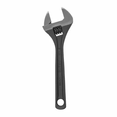 PROTO Adjustable Wrench: Alloy Steel, Black Oxide, 6 11/32 in Overall Lg - General Purpose Adjustable Wrenches