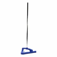 This steel lab support stand with an A-shape base provides stable support for clamps, burettes, and other apparatus on benchtops. The 1/2 in diameter rod is 23-5/8 in long, and the base is 7 in wide. Suitable for general laboratory use in chemistry, biology, and physics settings.