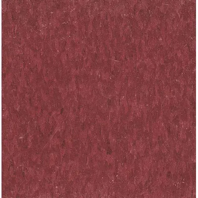 ARMSTRONG FLOORING Imperial Texture VCT Tile, Pomegranate Red, 12 in Wide