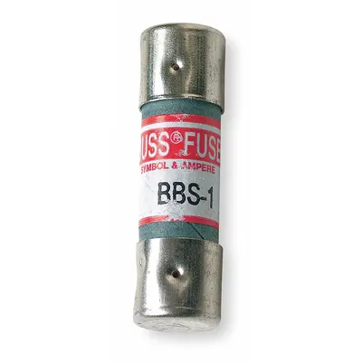 FLUKE Multimeter Fuse: BBS Series, Fast-Acting, 1 A, 600 V AC - Fast-Acting Cylindrical Fuses