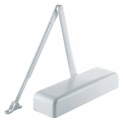 LCN 4040XP-REG RH RAL9003 Grade 1 Heavy Duty Aluminum Door Closer - Standard Arm-Mount Door Closers
