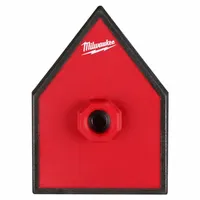 MILWAUKEE Disc Backup Pad: 2 5/8 in Wd, Round, Hook and Loop, Medium, For 2531-20, Plastic (MPN 49-36-2531)