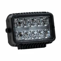 GOLIGHT Vehicle Work Lights: Rectangular, Spot, LED, Insert, Plug-and-Play, Black, 5 in Overall Wd (MPN 15438)