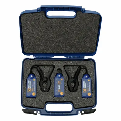 YELLOW JACKET Temperature Clamp: Temp, Temp, -40°F to 176°F, Fits 1 1/4 in Pipe Dia - Wireless Refrigeration Diagnostic Kits