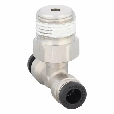 PARKER Nickel-Plated Brass Tube Fitting Tee - Nickel-Plated Brass Tube Fittings