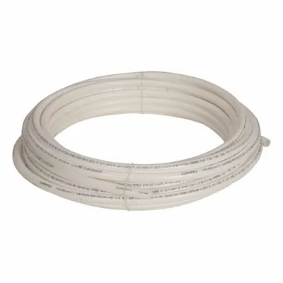 ZURN Tubing: PEX Type B, 1 in, White, Coil, 100 ft Overall Lg (MPN Q5PC100X) - PEX Tubing for General Plumbing