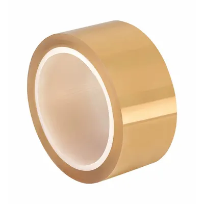 TAPECASE Electrical Tape: 2 in Wd, 36 yd Lg, 3.5 mil Thick, Polypropylene Film, Silicone - High-Temperature Electrical Tape