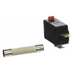 Microswitch for Electrolux ovens, used to detect door position or control functions. This component ensures safe operation by monitoring oven door status or activating specific functions. Suitable for replacement in compatible Electrolux oven models.