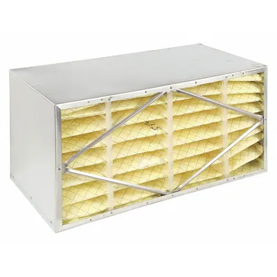 OEM Rigid Cell Air Filter: 12 in x 24 in x 12 in, Fiberglass, No Header - MERV 14 Rigid Cell Air Filters