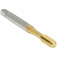 OSG Thread Forming Tap: #6-32 UNC, H6, Modified Bottoming Chamfer, TiN Coated Cobalt (MPN 1400110705)
