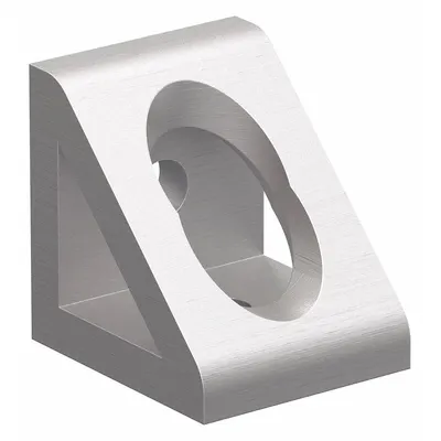 80/20 Inside Corner Bracket: Gusseted Inside-Corner Bracket, 15 Series - Inside Corner Brackets