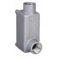 Conduit Outlet Body: Aluminum, Powder Coated, X Series, 1 in Trade Size, LB Body, Threaded (MPN XLB-3)