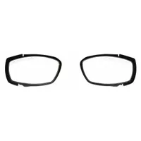 This black polycarbonate prescription insert is designed for use with ESS CDI™ series safety glasses. It allows users to incorporate prescription lenses into their protective eyewear for vision correction in environments requiring eye protection