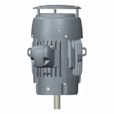 U.S. MOTORS Motor: Rigid Base Mount, Totally Enclosed Fan Cooled, 1 hp - Rigid Base 3-Phase General Purpose AC Motors