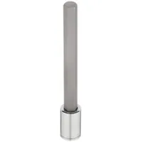 WESTWARD Socket Bit: 1/2 in Drive Size, Hex Tip, 9/16 in Tip Size, 7 1/8 in Overall Lg, Fixed Insert