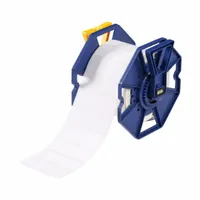 Pre-Cut Label Stock Roll: 1 in x 3 in, Acrylic, Permanent Adhesive, 1,000 Labels, J7300, Permanent (MPN J-18-2618)