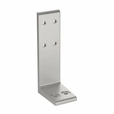 FATH INC. 40 Series Floor Mount, Aluminum, 40 mm x 76 mm x 140 mm, Double - Floor Mounts
