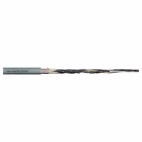 CHAINFLEX Control Cable: 16 AWG, 25 Conductors, Order by the Foot, PUR Jacket, 1,000 V (MPN CF78-UL-15-25Y)