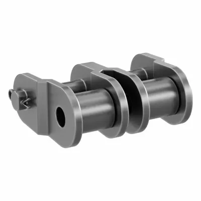TSUBAKI Offset Link: For Std Roller Chains, 60, Double Strand, 3/4 in Pitch, Steel - Offset Links for ANSI Standard Chains