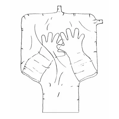 GLAS-COL 108D X-37-37HG Polyethylene Glove Bag - Glove Bags