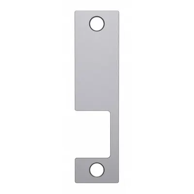 HES KD 630 Electric Strike Faceplate, 1-1/4 in W x 4-7/8 in H, for Series 1006 - Electric Strike Faceplates
